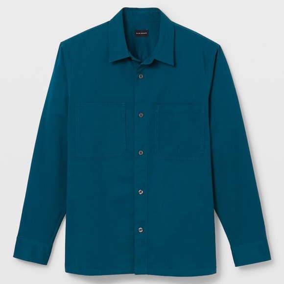 Long Sleeve Utility Workshirt - Brand New - NEVER WORN - Teal - Picture 4 of 4